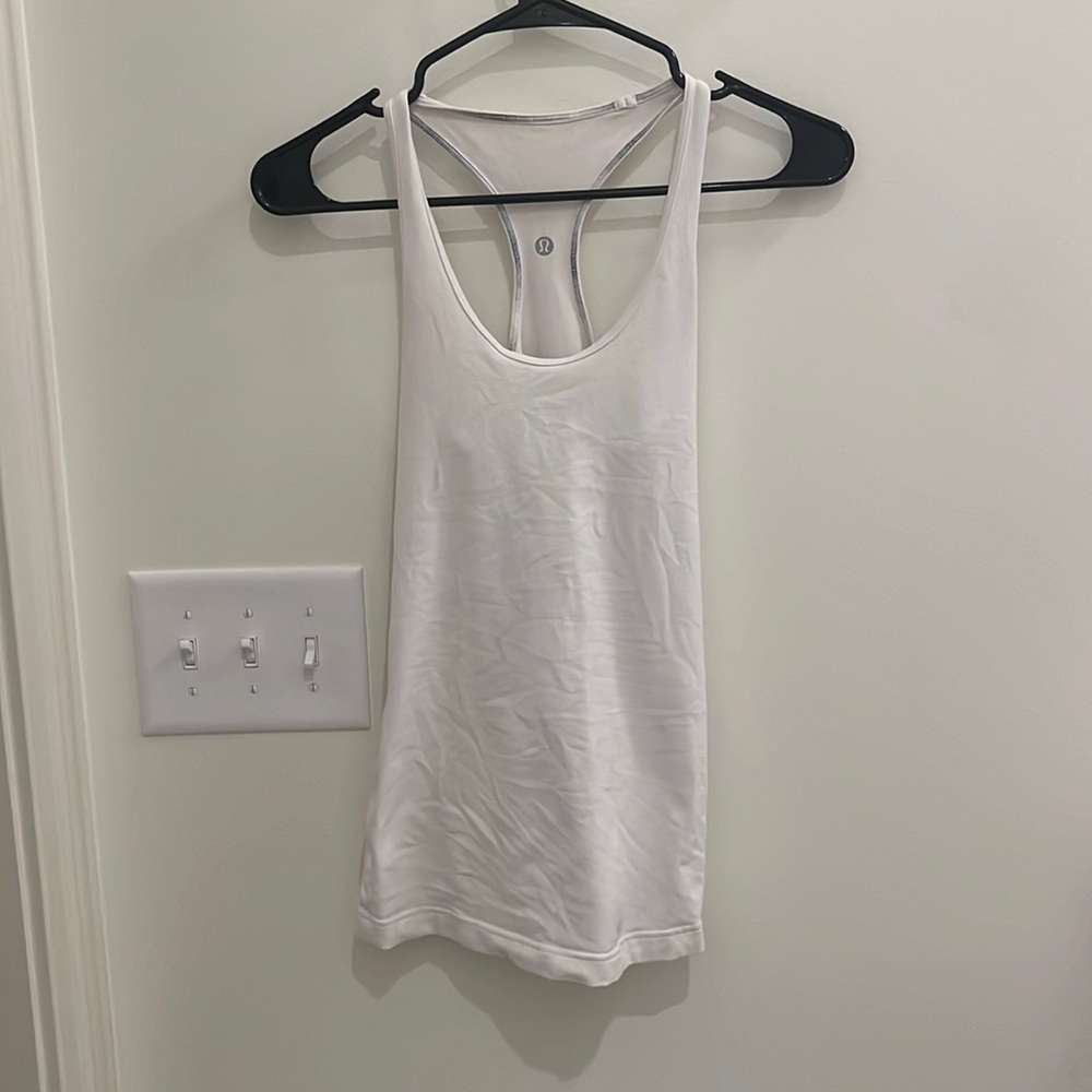 lululemon white align tank
